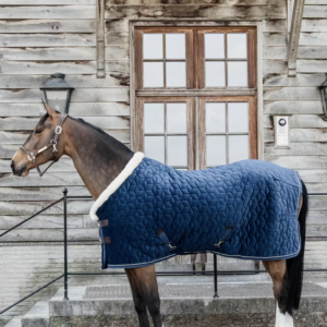 Kentucky Velvet Show Rug, 160 gram - Navy - 155 CM