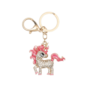 Equipage Unicorn Glitter Nøglering