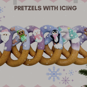 Candy Horse Christmas Pretzels