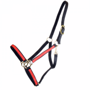 Equitare Pro nylongrime - Sort/r�d, Full