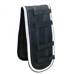 Star Tack seleunderlag - Pony - Sort/hvid