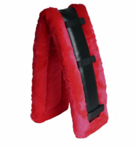Seleunderlag i plys - full - R�d