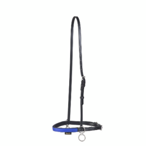 Wahlsten Premium sp�rregrime i Biothane - Sort/bl�