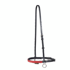 Wahlsten Premium sp�rregrime i Biothane - Sort/r�d