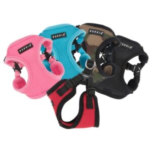 PUPPIA Soft Sele til hvalpe - Small - Sort