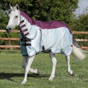 Premier Equine Stay-Dry Mesh insektd�kken - Vinr�d