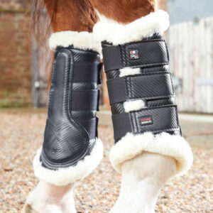 Premier Equine Techno Wool gamacher - Sort, L