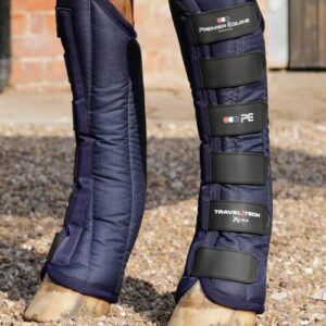 Premier Equine Travel-Tech Xtra transportgamacher - Navy, L