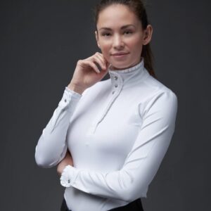 Equipage - Lesley lang�rmet st�vne T-shirt - Hvid / L