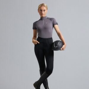Premier Equine Ventus h�jtaljede ridetights - Sort - 40