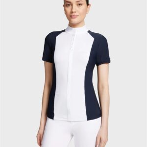Samshield - St�vneskjorte, Kort�rmet, Dame, Gretta SS24 - Navy - S / Navy