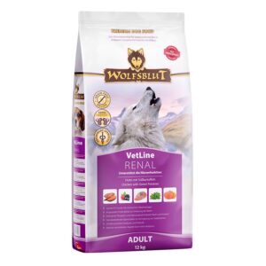 WolfsBlut VetLine Renal til nyreproblematikker, 12 kg