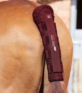 Premier Equine Waffle halebeskytter - Burgundy