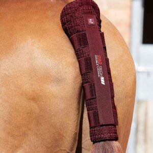 Premier Equine Waffle halebeskytter - Burgundy