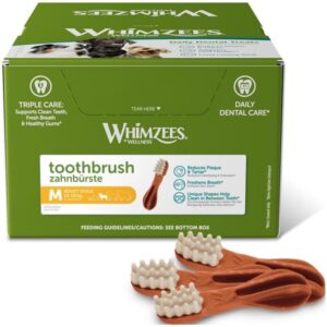 Whimzees Toothbrush Medium, 75 stk