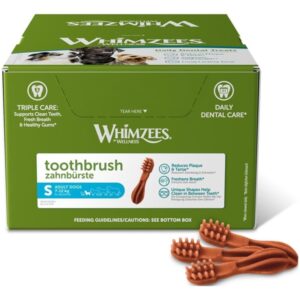 Whimzees Toothbrush XS til meget sm� hunde, 350 stk