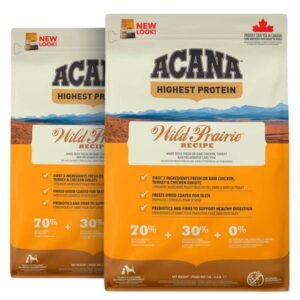 Acana Wild Prairie Recipe, 2 x 11.4 kg stork�b rabat