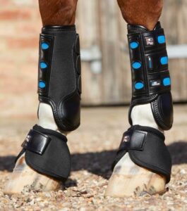 Premier Equine Air Cooled Original Eventing Boots - forben - Sort, M