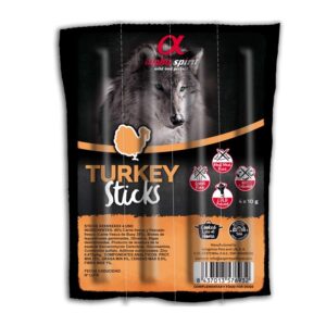 Alpha Spirit Turkey Sticks, 16 x 4 stk STORK�B