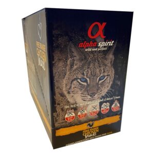 Alpha Spirit Cat Chicken Snack, 16 x 35g STORK�B