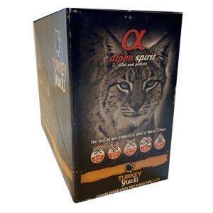 Alpha Spirit Cat Turkey Snack, 16 x 35g STORK�B
