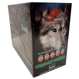 Alpha Spirit Duck Semi Moist Snack, 16 x 35g STORK�B
