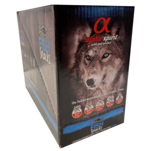 Alpha Spirit Fish Semi Moist Snack, 16 x 35g STORK�B