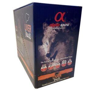 Alpha Spirit Liver Semi Moist Snack, 16 x 35g STORK�B