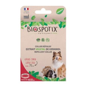 Biospotix loppehalsb�nd til hund, Large