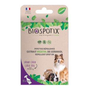 Biospotix ugiftigt loppe & fl�t pipetter til hunde over 20 kg