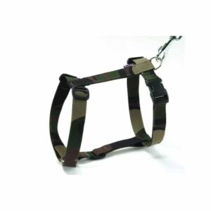BOBBY Camouflage Hundesele (M) - Kaki