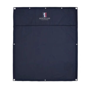 Kingsland - Classic Stable Curtain - Navy / ONE SIZE