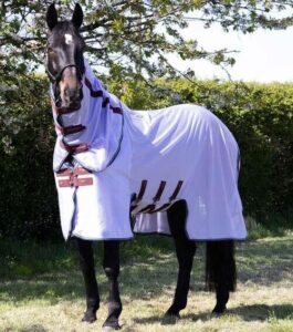 Premier Equine Bug Buster insekt d�kken med aftagelig hals - 5,0" (115cm), Lavender