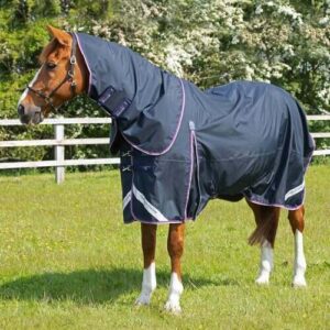 Premier Equine Buster 70g d�kken med aftagelig hals - Navy