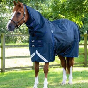 Premier Equine Buster Storm Combo 420g med s�ml�s hals - Navy - 6,9" (155cm)