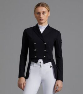 Premier Equine Capriole dressur st�vnejakke - Sort, 38