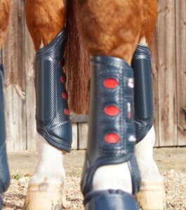 Premier Equine Carbon Tech Air Cooled Eventing Boots -bagben - Navy, L