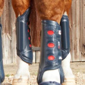 Premier Equine Carbon Tech Air Cooled Eventing Boots -bagben - Navy, L