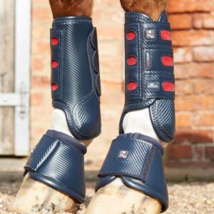 Premier Equine Carbon Tech Air Cooled Eventing gamacher - Forben - Navy, L
