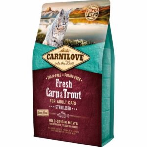 Carnilove Cat Adult Carp & Trout, 400g