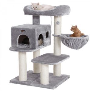 Maine Coon CatTower Kradsetr� & Klatret�rnet - Lysegr�