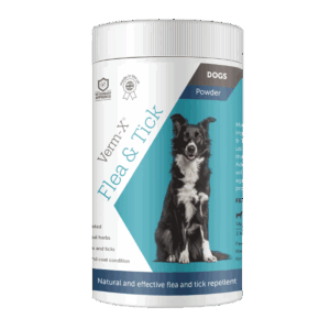 Verm-X Flea & Tick hund, 70g