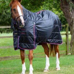 Premier Equine Combo stald d�kken 200g - Sort, 7,0" (160cm)
