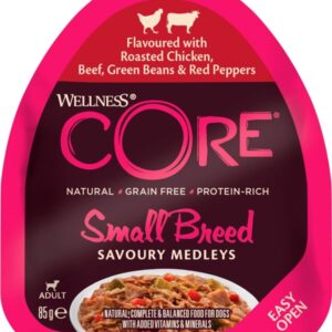Core Savoury Medleys, kylling og oksek�d, 12 x 85g