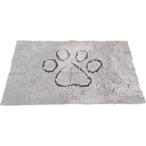 Dirty Dog Doormat, m�rkegr�, 60 x 40 cm
