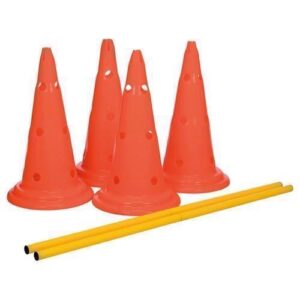 Agility Kegles�t med 2 forhindringer