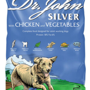 15 kg Dr. John Silver light med kylling og gr�ntsager