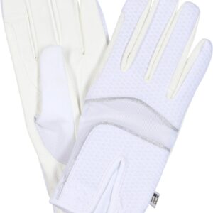 Catago Fir-Tech Ness Sommer Ridehandsker, Hvid - STR 6