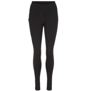 Equipage - Jenny vintertights med fullgrip - Sort / L
