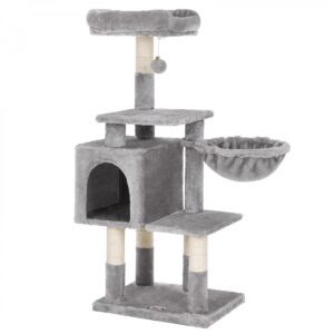 Multilevel kradsetr� med condo 110 cm - Lysegr�